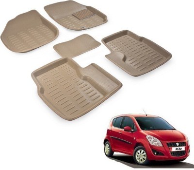 Everything Auto PVC (Polyvinyl Chloride) 3D Mat For  Maruti Suzuki Ritz(Beige)