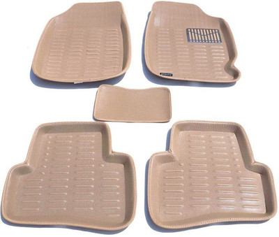 Stinzo Plastic 3D Mat For  Honda Amaze(Beige)