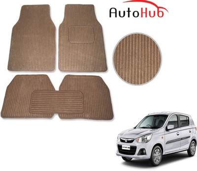 Auto Hub Fabric Standard Mat For  Maruti Suzuki Alto K10(Beige)