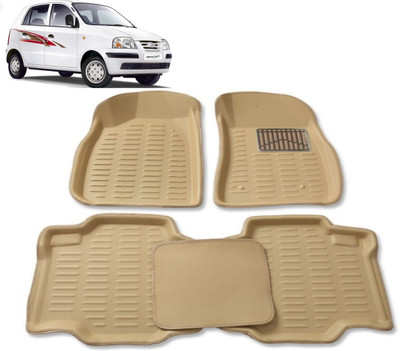 Techmaster Vinyl 3D Mat For  Hyundai Santro(Beige)