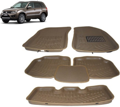 Carcoverpoint Vinyl 3D Mat For  Maruti Suzuki Grand Vitara(Beige)