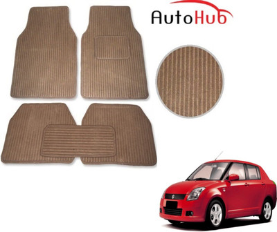 Auto Hub Fabric Standard Mat For  Maruti Suzuki Swift Dzire(Beige)