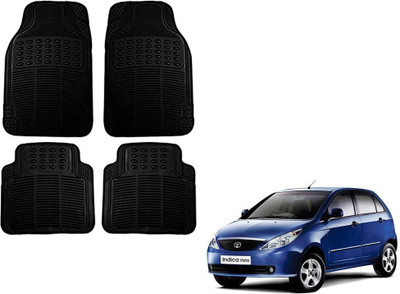 KOZDIKO Rubber Standard Mat For  Tata Indica Vista(Black)
