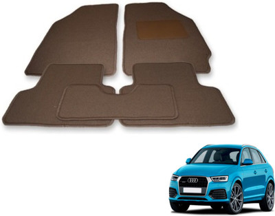 Auto Hub Fabric Standard Mat For  Audi Q3(Beige)