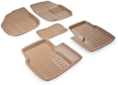 KOZDIKO Plastic Standard Mat For  Hyundai Grand i10(Beige)