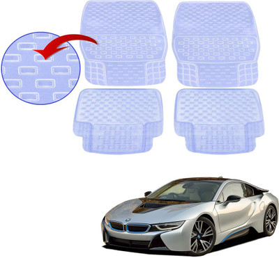 KOZDIKO PVC (Polyvinyl Chloride), Rubber Standard Mat For  BMW I8(White)