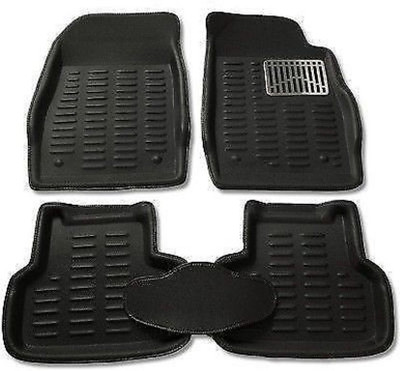 MP Plastic Standard Mat For  Hyundai Elite i20(Black)