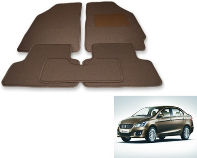 Auto Hub Fabric Standard Mat For  Maruti Suzuki Ciaz(Beige)