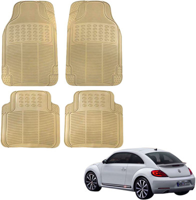 KOZDIKO Rubber Standard Mat For  Volkswagen Beetle(Beige)