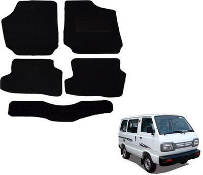 Auto Hub Fabric Standard Mat For  Maruti Suzuki Omni(Black)