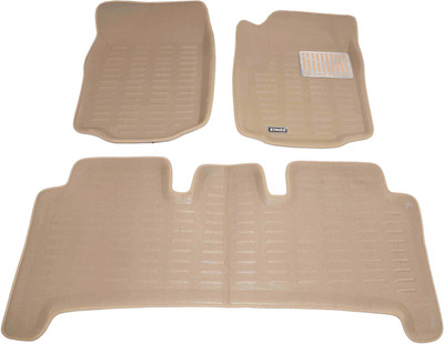Stinzo Plastic 3D Mat For  Mahindra XUV 500(Beige)