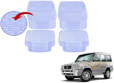 KOZDIKO PVC (Polyvinyl Chloride), Rubber Standard Mat For  Tata Sumo(White)