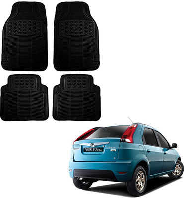 KOZDIKO Rubber Standard Mat For  Mahindra Verito Vibe(Black)