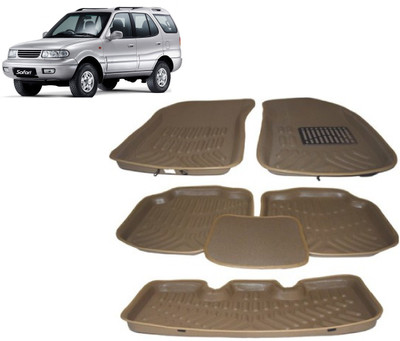 ReeTech Vinyl Standard Mat For  Tata Safari(Beige)