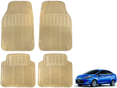KOZDIKO Rubber Standard Mat For  Ford Fiesta(Beige)