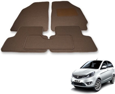 Auto Hub Fabric Standard Mat For  Tata Bolt(Beige)