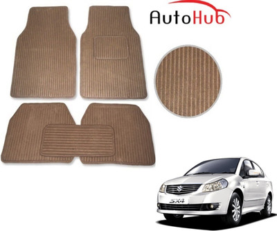 Auto Hub Fabric Standard Mat For  Maruti Suzuki SX4(Beige)