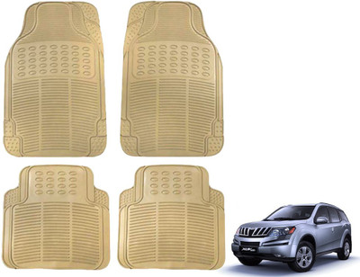 KOZDIKO Rubber Standard Mat For  Mahindra XUV(Beige)