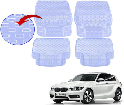 KOZDIKO PVC (Polyvinyl Chloride), Rubber Standard Mat For  BMW 1 Series(White)