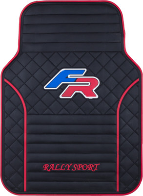 Fitfly Rubber Standard Mat For Universal For Car NA(Black, Red) Flipkart