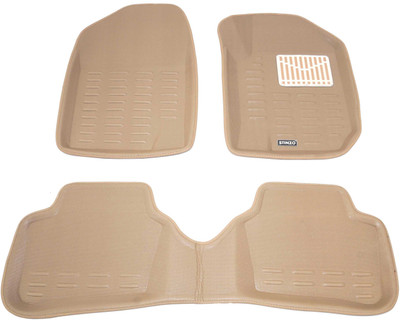 Stinzo Plastic 3D Mat For  Hyundai Grand i10(Beige)
