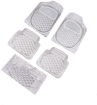 AutoFurnish Vinyl Standard Mat For Volkswagen Polo(White)