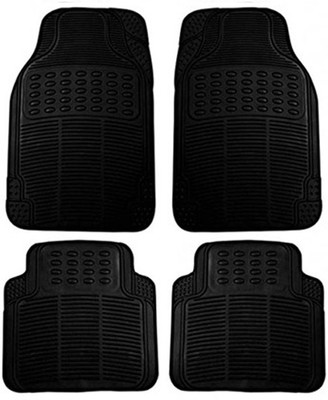 UNIQUE Rubber Standard Mat For  Mahindra Verito(Black)
