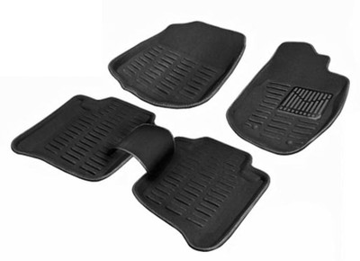 DGC Polyester Standard Mat For  Mahindra Scorpio(Black)