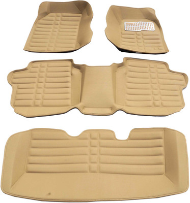 Stinzo Plastic 5D Mat For  Toyota Fortuner(Beige)