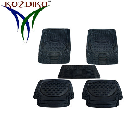 KOZDIKO PVC (Polyvinyl Chloride), Rubber Standard Mat For  Mahindra XUV 500(Black)