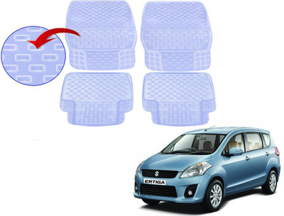KOZDIKO PVC (Polyvinyl Chloride), Rubber Standard Mat For  Maruti Suzuki Ertiga(White)