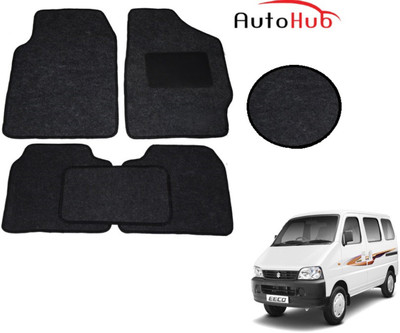 Auto Hub Fabric Standard Mat For  Maruti Suzuki Eeco(Black)