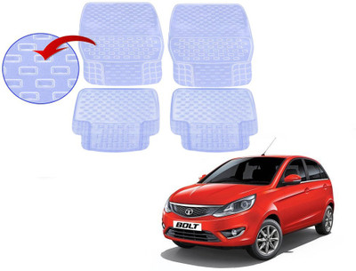 KOZDIKO PVC (Polyvinyl Chloride), Rubber Standard Mat For  Tata Bolt(White)