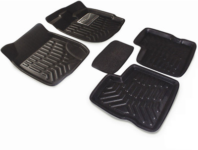 BLACK EAGLE Plastic 3D Mat For  Hyundai Xcent(Black)