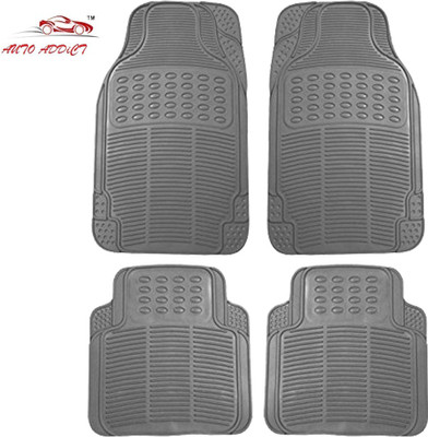 AuTO ADDiCT Rubber Standard Mat For  Mahindra Verito(Grey)