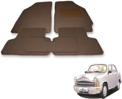Auto Hub Fabric Standard Mat For  HM Ambassador(Beige)