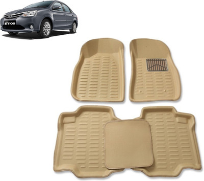 IRONTECH Vinyl Standard Mat For  Toyota Etios(Beige)
