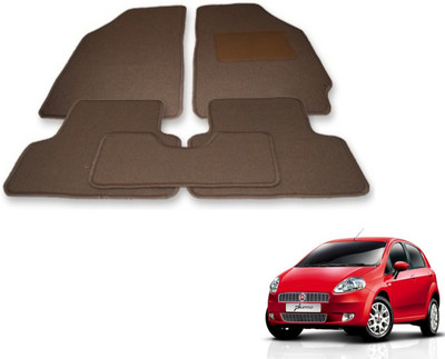 Auto Hub Fabric Standard Mat For  Fiat Punto(Beige)