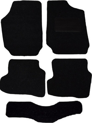 Auto Hub Fabric Standard Mat For  Universal For Car(Black)