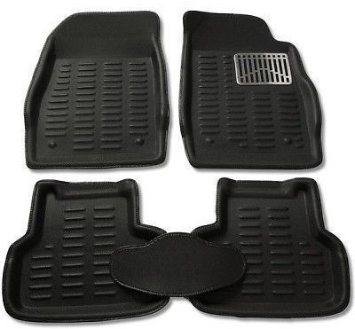 KOZDIKO Plastic Standard Mat For  Mahindra TUV 300(Black)