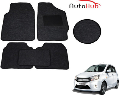 Auto Hub Fabric Standard Mat For  Maruti Suzuki Celerio(Black)