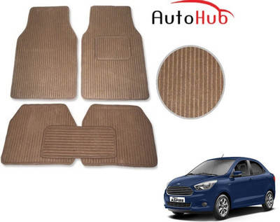 Auto Hub Fabric Standard Mat For  Ford Aspire(Beige)