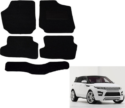 Auto Hub Fabric Standard Mat For  Land Rover Evoque(Black)