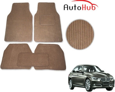Auto Hub Fabric Standard Mat For  BMW 3 Series(Beige)