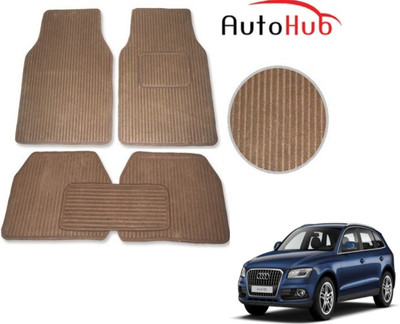 Auto Hub Fabric Standard Mat For  Audi Q5(Beige)