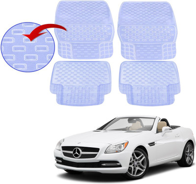 KOZDIKO PVC (Polyvinyl Chloride), Rubber Standard Mat For  Mercedes Benz SLK-Class(White)