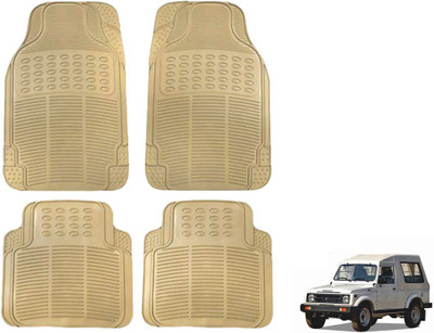 KOZDIKO Rubber Standard Mat For  Maruti Suzuki Gypsy(Beige)