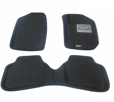 Stinzo Plastic 3D Mat For  Hyundai Xcent(Black)