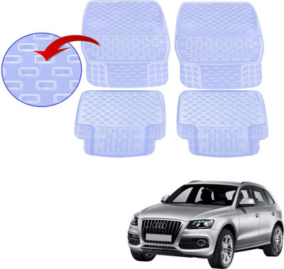 KOZDIKO PVC (Polyvinyl Chloride), Rubber Standard Mat For  Audi Q5(White)