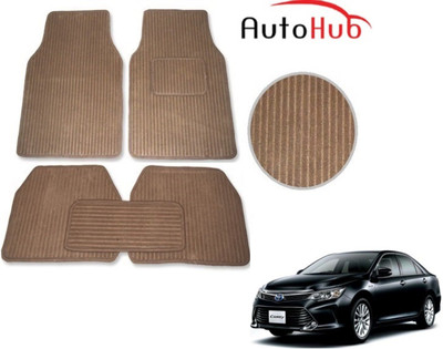 Auto Hub Fabric Standard Mat For  Toyota Camry(Beige)